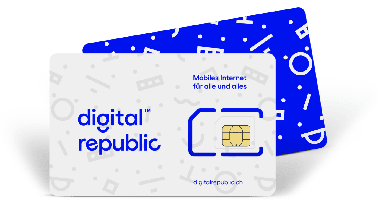 Digital Republic SIM-Karten, Mobiles Internet für alles