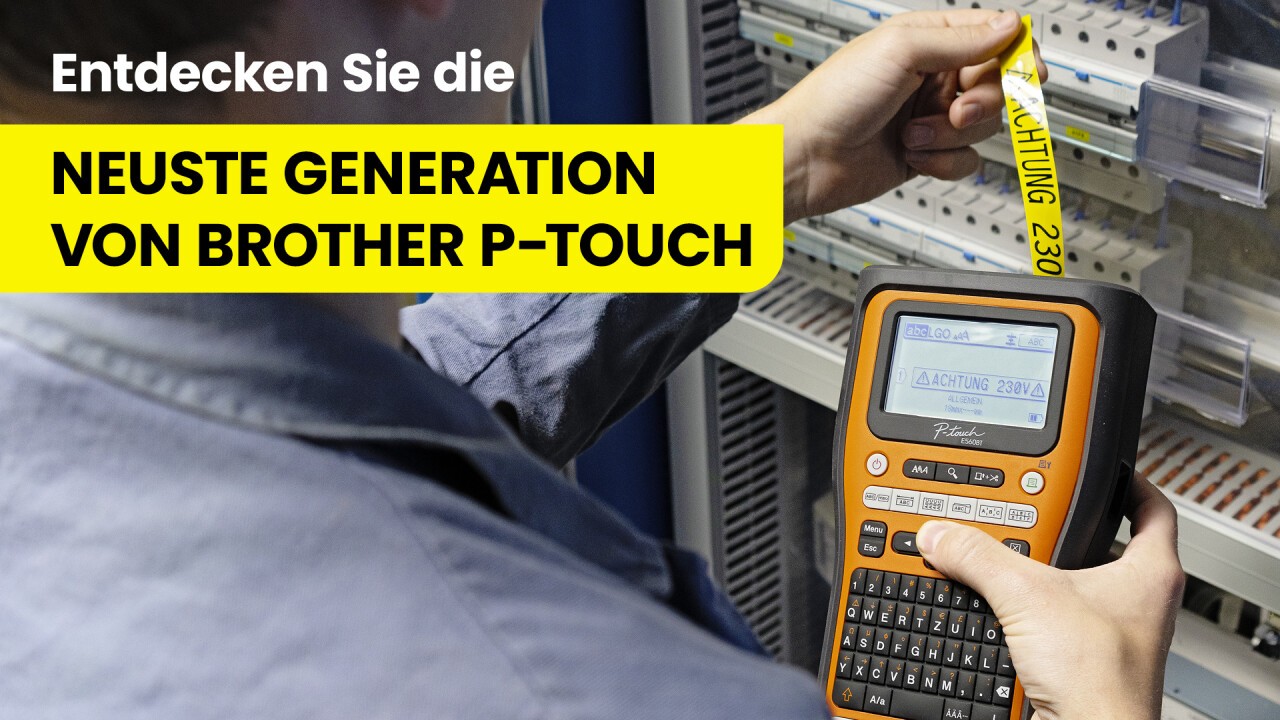 Entdecken Sie die neuste Generation von Brother P-touch