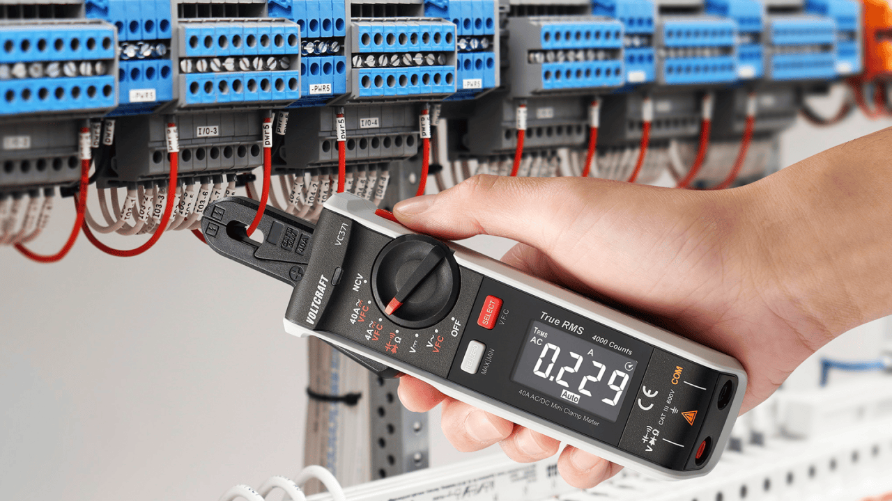 Pinces ampèremétriques - mesures précises et sécurité au travail