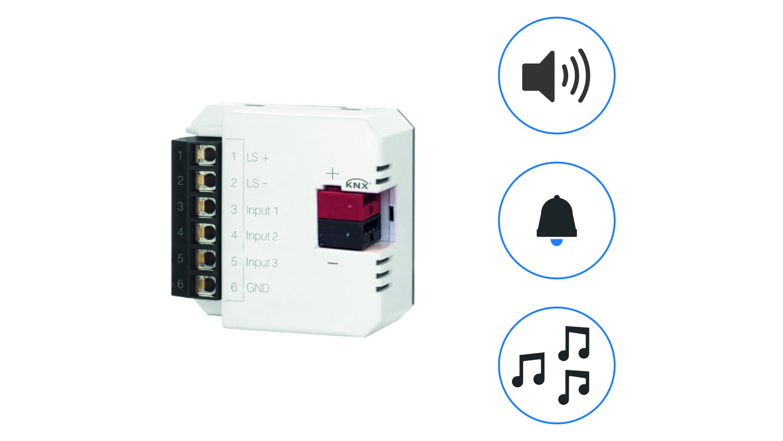 KNX Audioschnittstelle